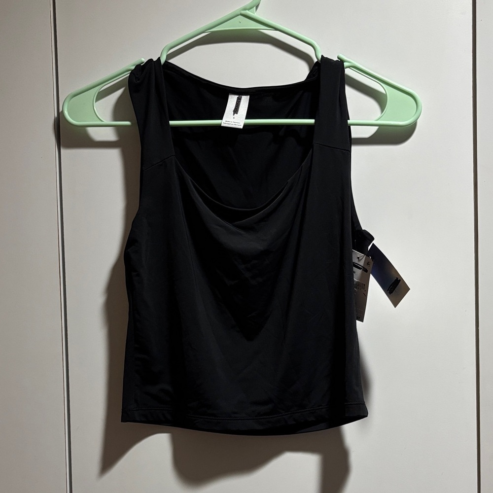 Abound Classic Black Crop Top